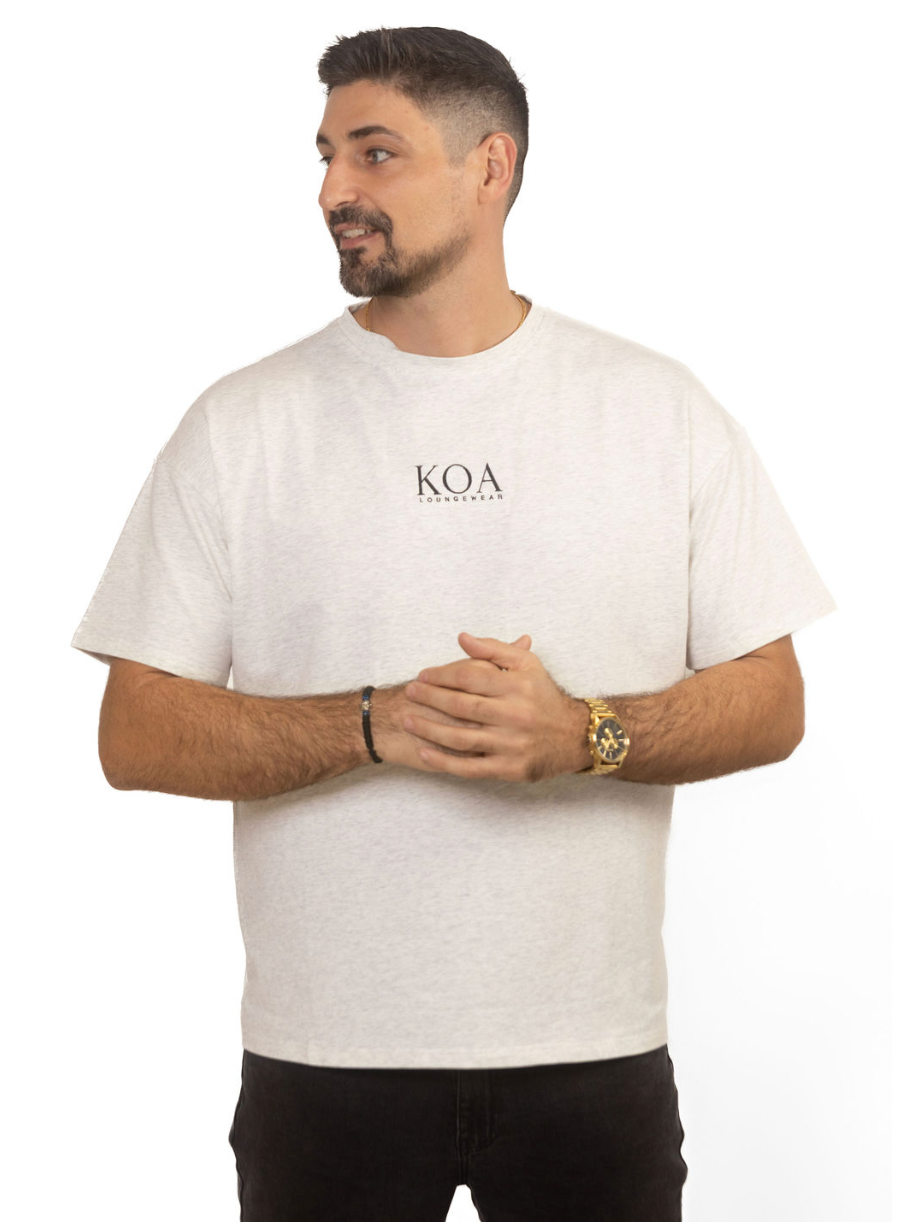 Oversized Unisex Tee - Grey